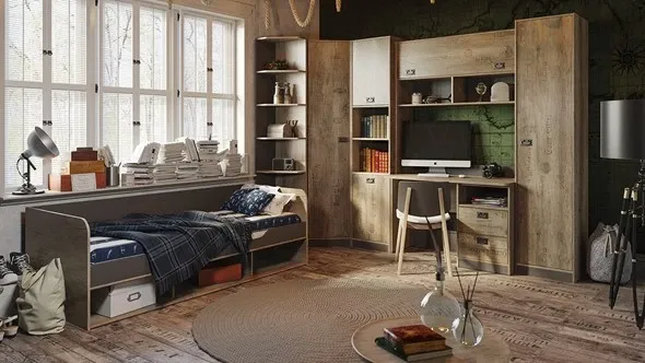 Детский модульный гарнитур Пилигрим